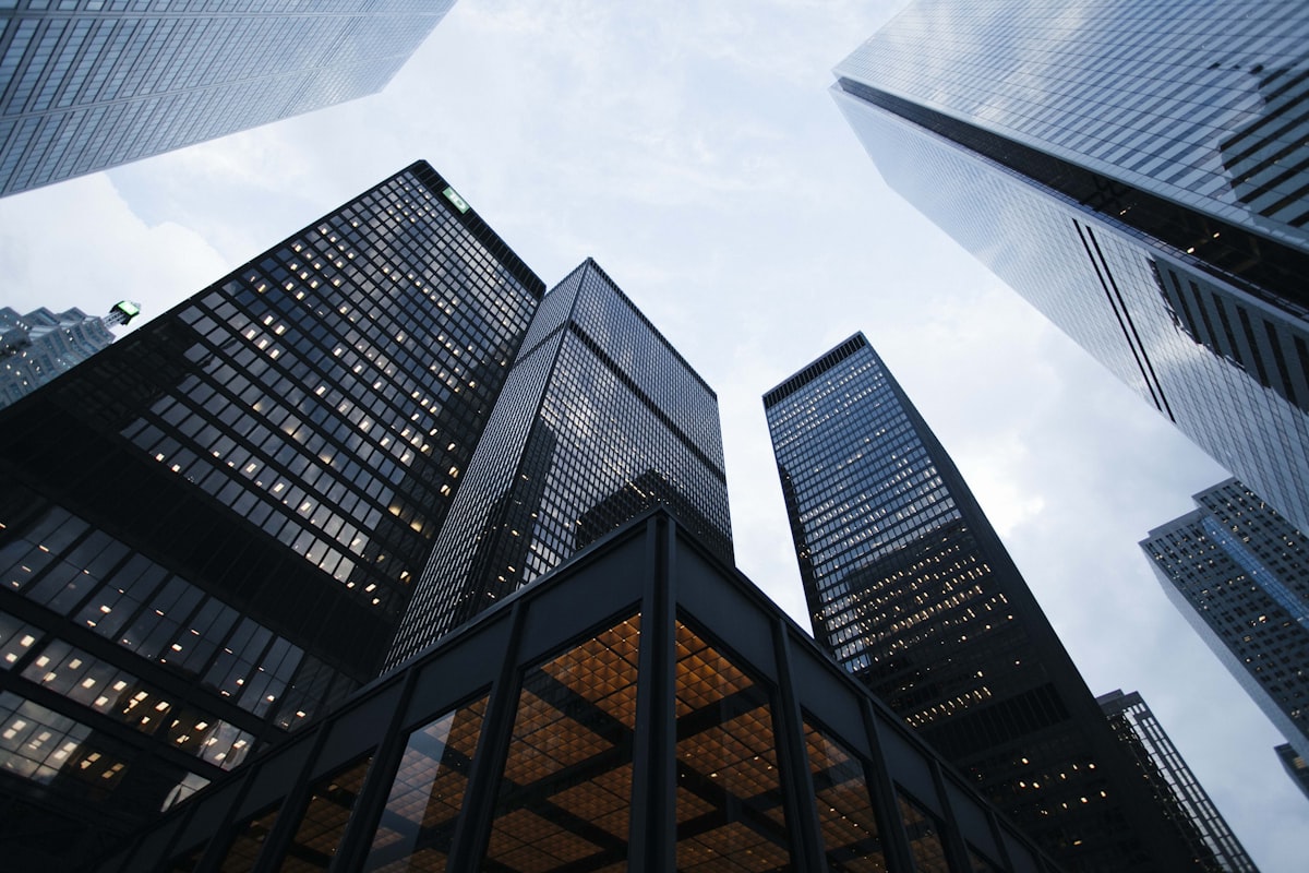 Glass Office Facade